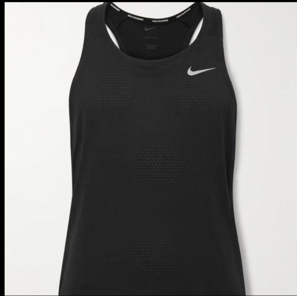 2/$25 NIKE DRI FIT Black Cotton Tee Tank